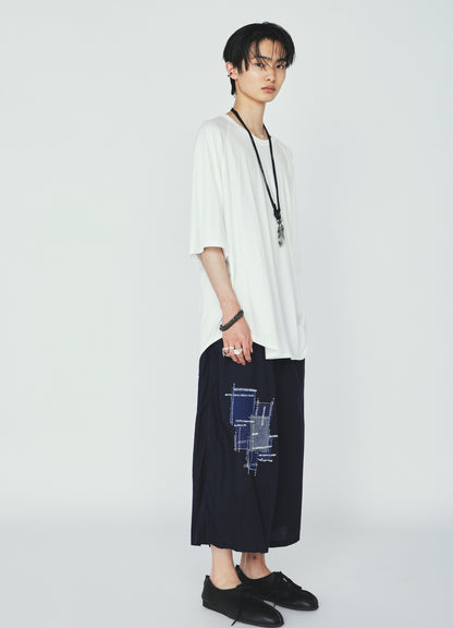 30/COTTON JERSEY OVERSIZE RAGLAN T-SHIRT