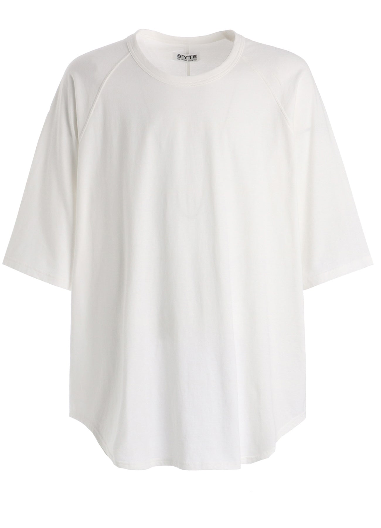 30/COTTON JERSEY OVERSIZE RAGLAN T-SHIRT