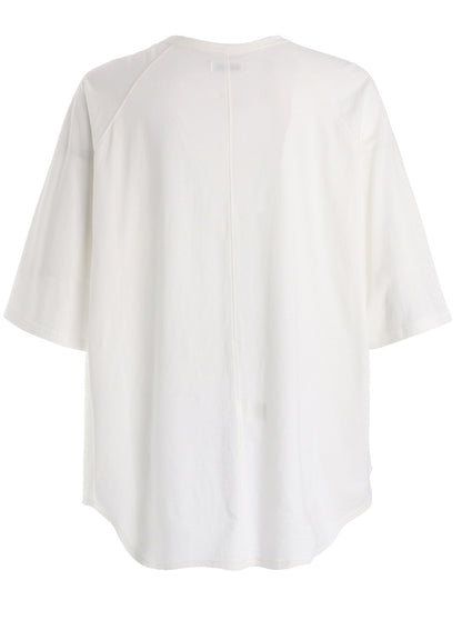 30/COTTON JERSEY OVERSIZE RAGLAN T-SHIRT