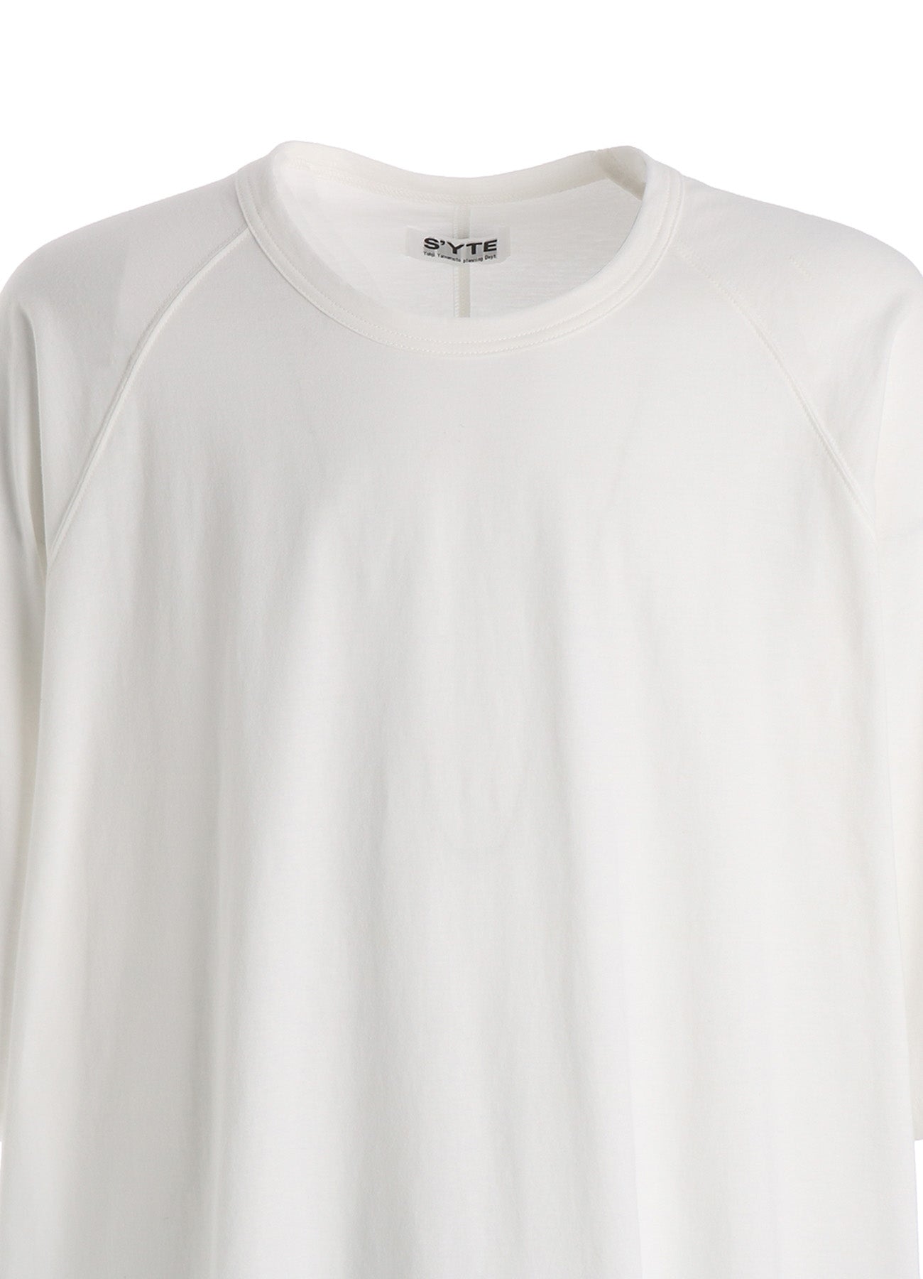 30/COTTON JERSEY OVERSIZE RAGLAN T-SHIRT