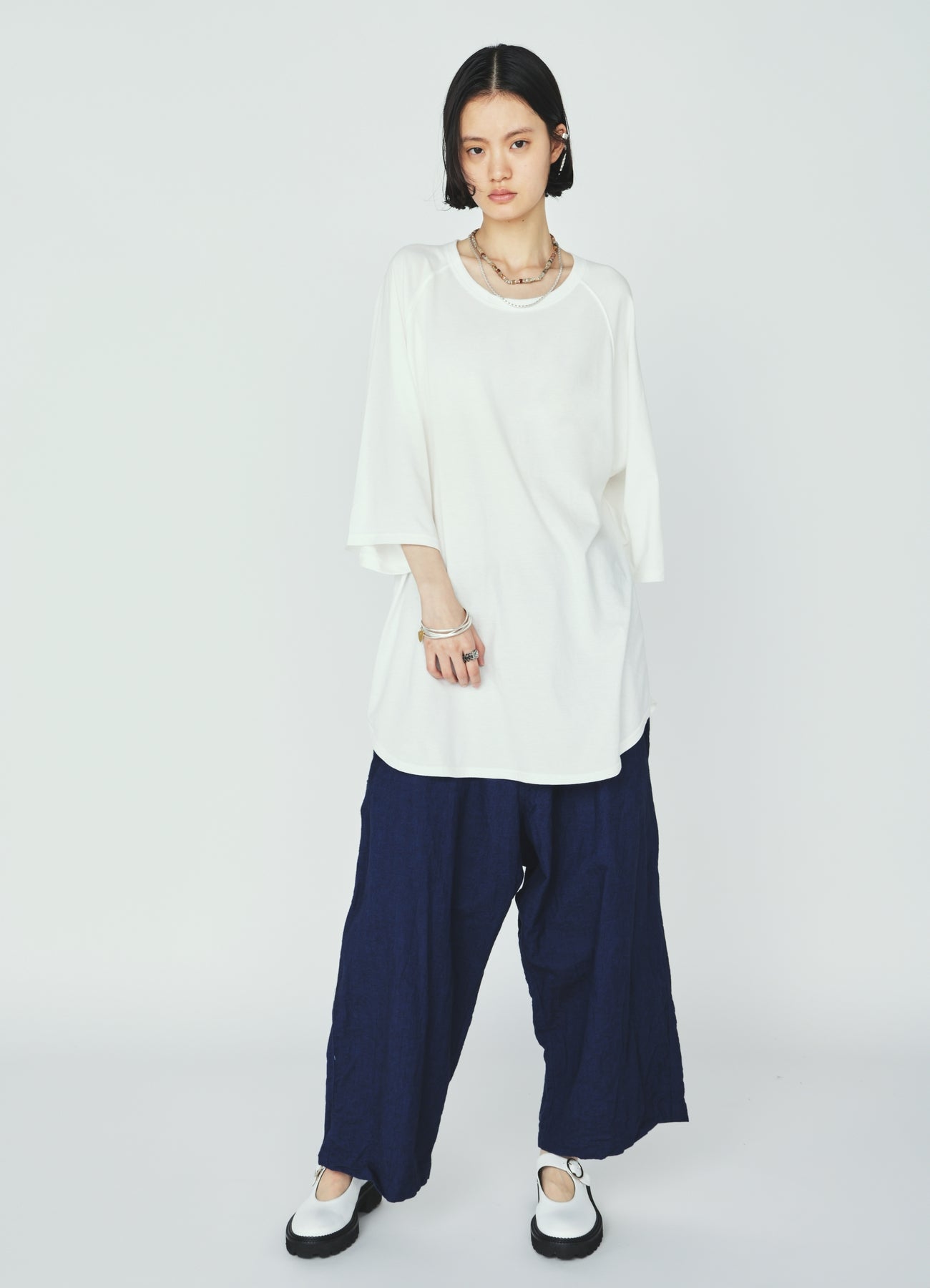30/COTTON JERSEY OVERSIZE RAGLAN T-SHIRT – THE SHOP YOHJI YAMAMOTO