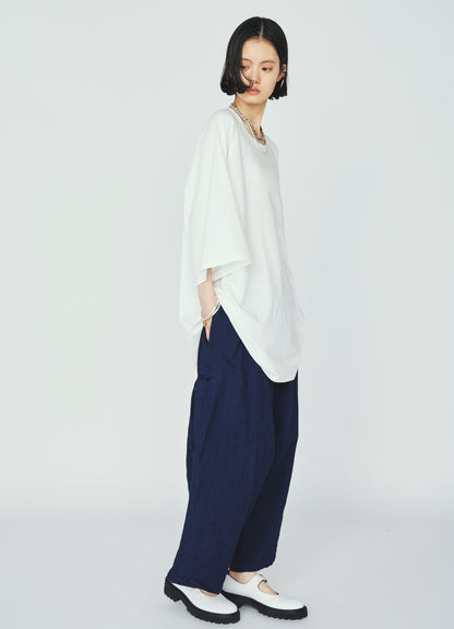 30/COTTON JERSEY OVERSIZE RAGLAN T-SHIRT