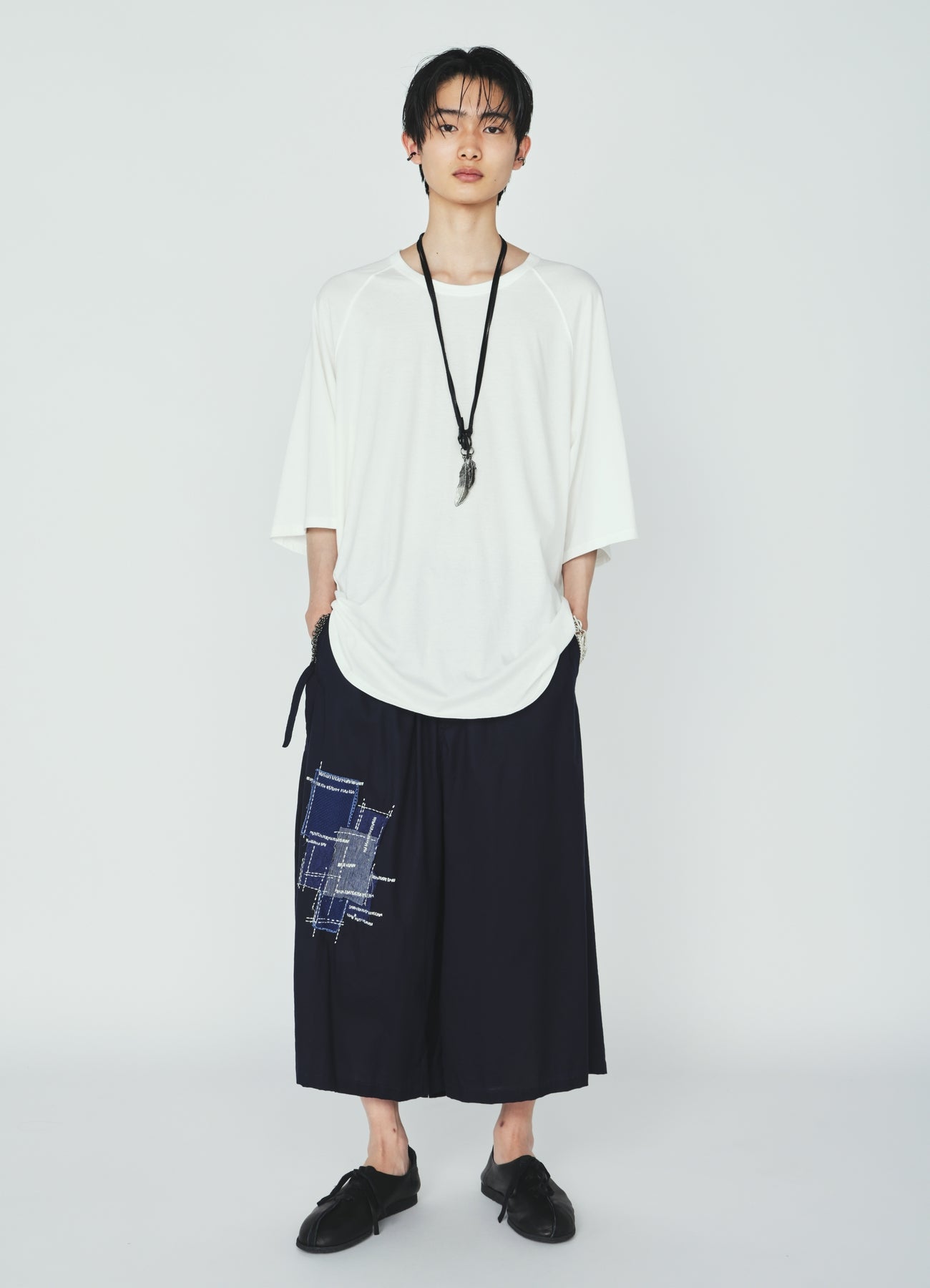 30/COTTON JERSEY OVERSIZE RAGLAN T-SHIRT