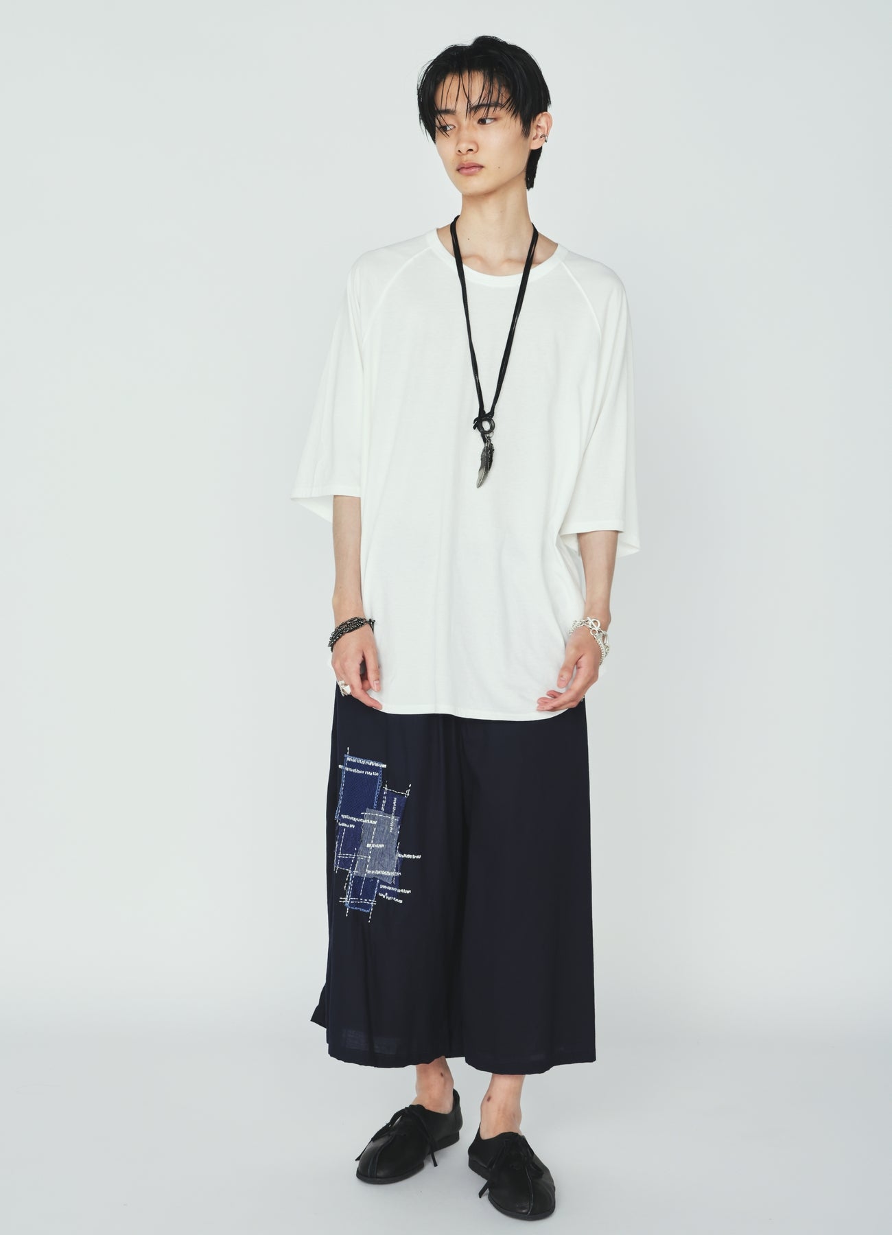 30/COTTON JERSEY OVERSIZE RAGLAN T-SHIRT
