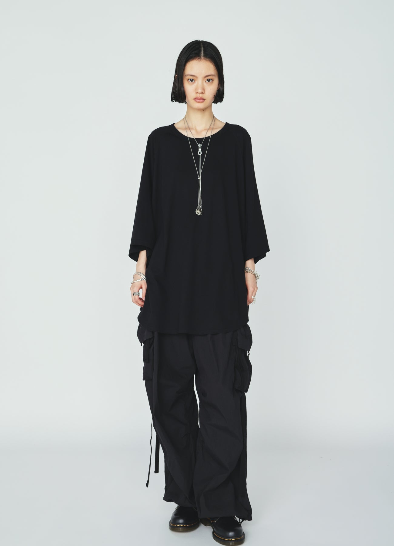 【よしじろう】 30/COTTON JERSEY OVERSIZE RAGLAN T-SHIRT – THE SHOP YOHJI YAMAMOTO