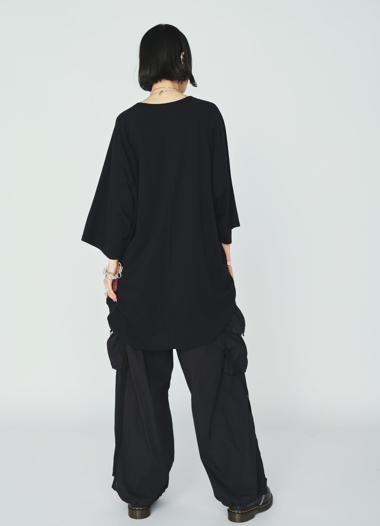 30/COTTON JERSEY OVERSIZE RAGLAN T-SHIRT