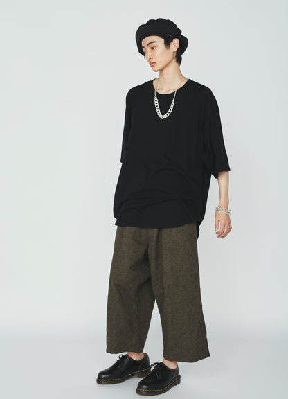 30/COTTON JERSEY OVERSIZE RAGLAN T-SHIRT