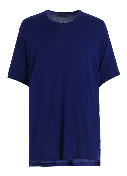 RAYON JERSEY SIDE SLITS T-SHIRT