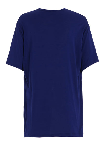 RAYON JERSEY SIDE SLITS T-SHIRT