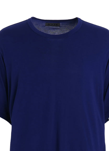 RAYON JERSEY SIDE SLITS T-SHIRT