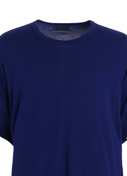 RAYON JERSEY SIDE SLITS T-SHIRT