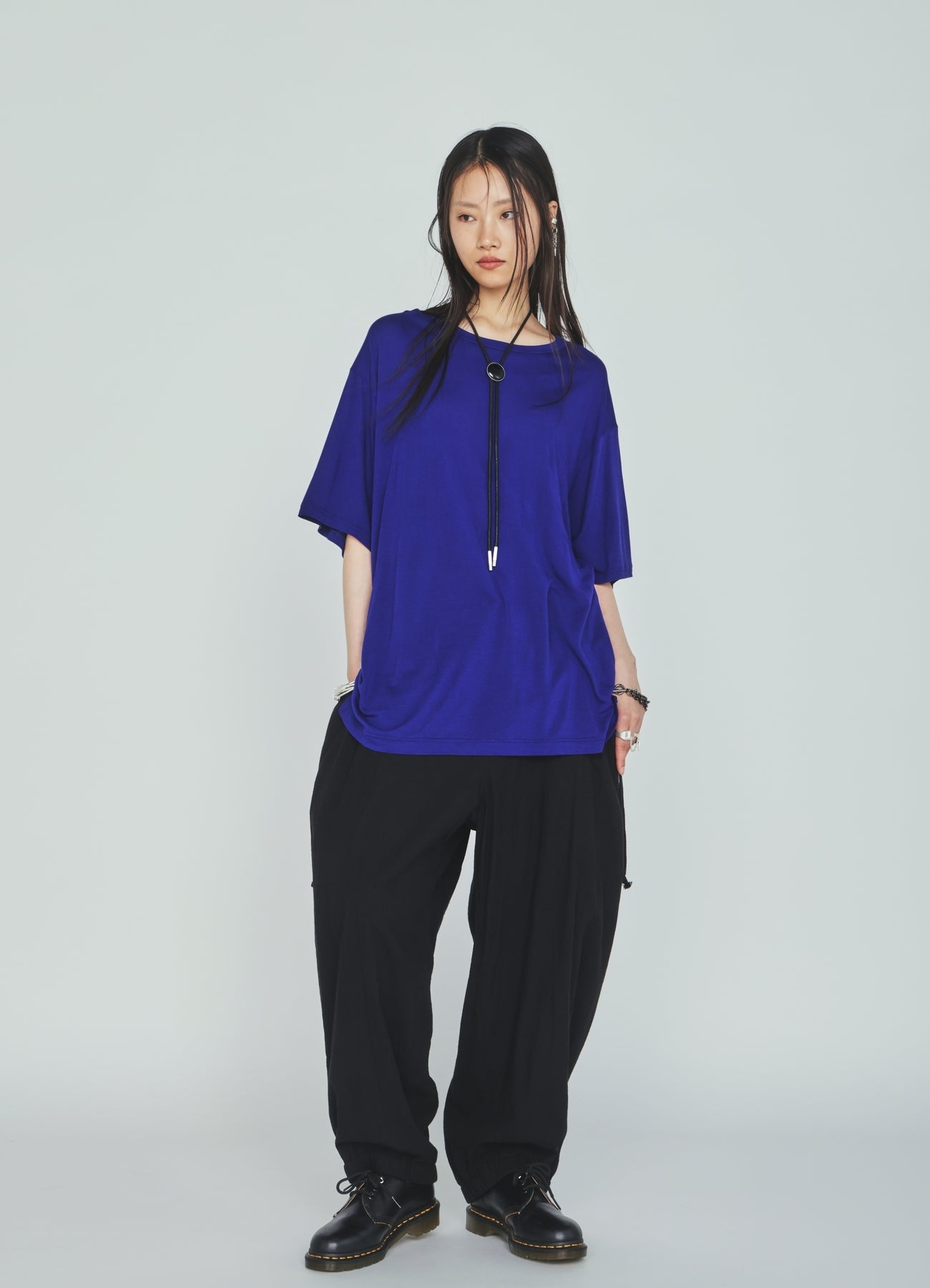 y*i様 10sei0otto DIECISEIZEROOTTO Tシャツ M1 RAYON JERSEY SIDE SLITS T-SHIRT – THE SHOP YOHJI YAMAMOTO