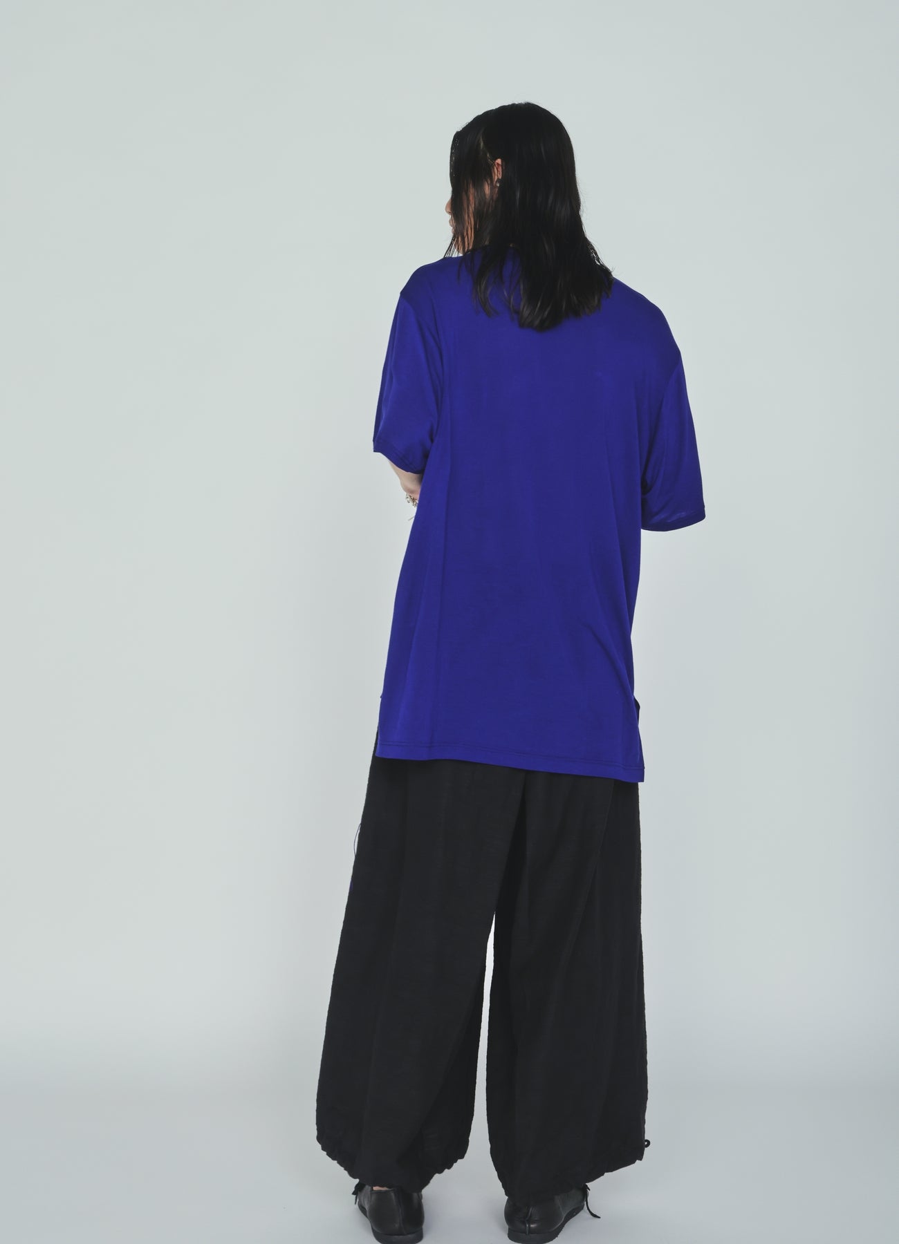 RAYON JERSEY SIDE SLITS T-SHIRT – THE SHOP YOHJI YAMAMOTO