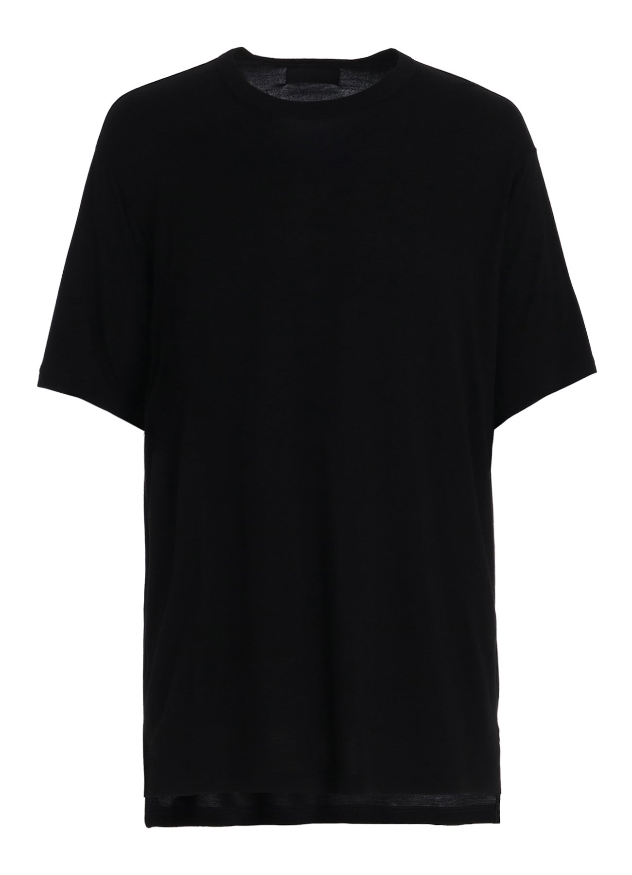 RAYON JERSEY SIDE SLITS T-SHIRT