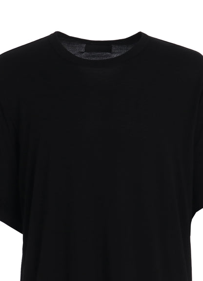 RAYON JERSEY SIDE SLITS T-SHIRT
