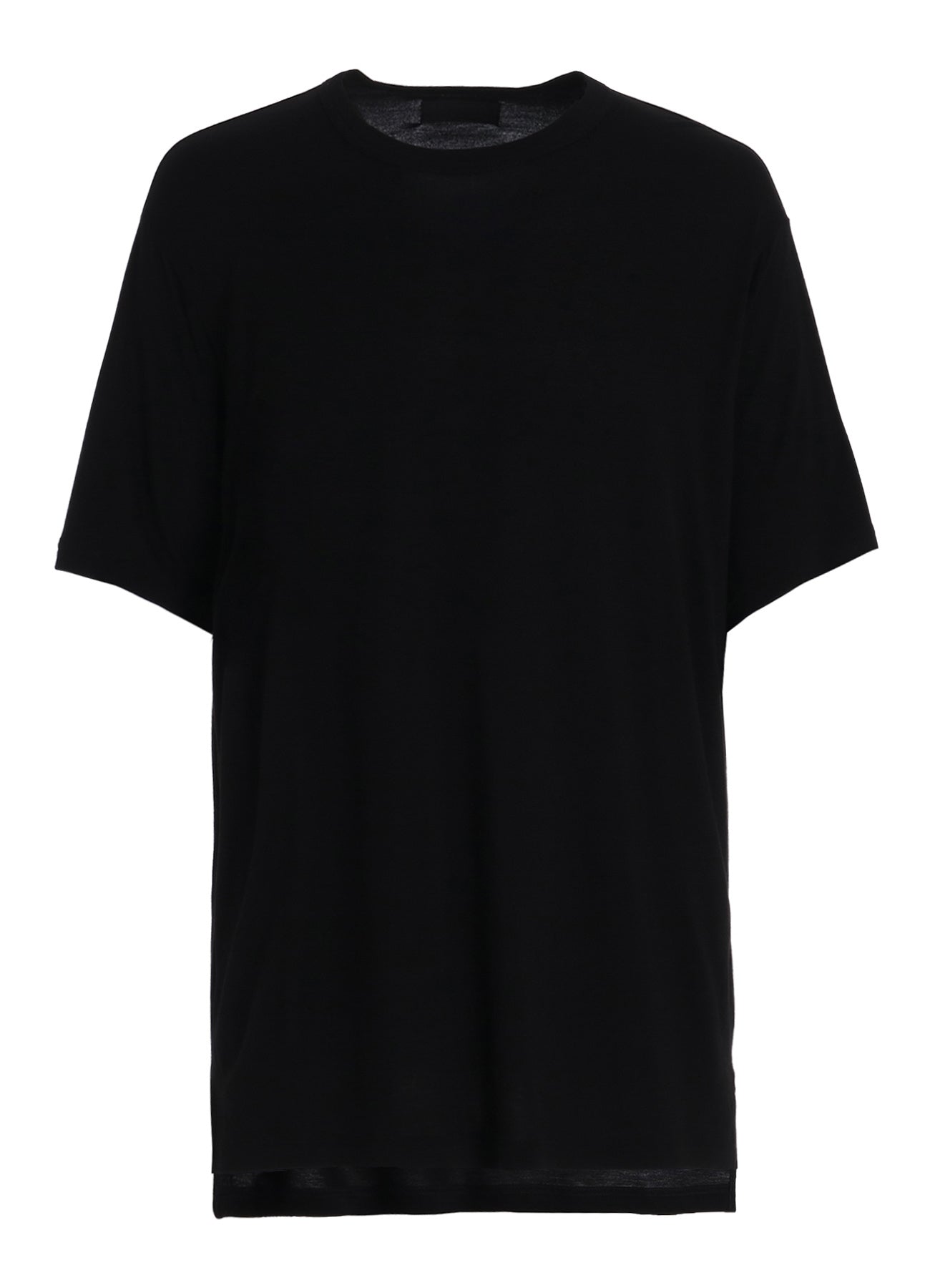 RAYON JERSEY SIDE SLITS T-SHIRT