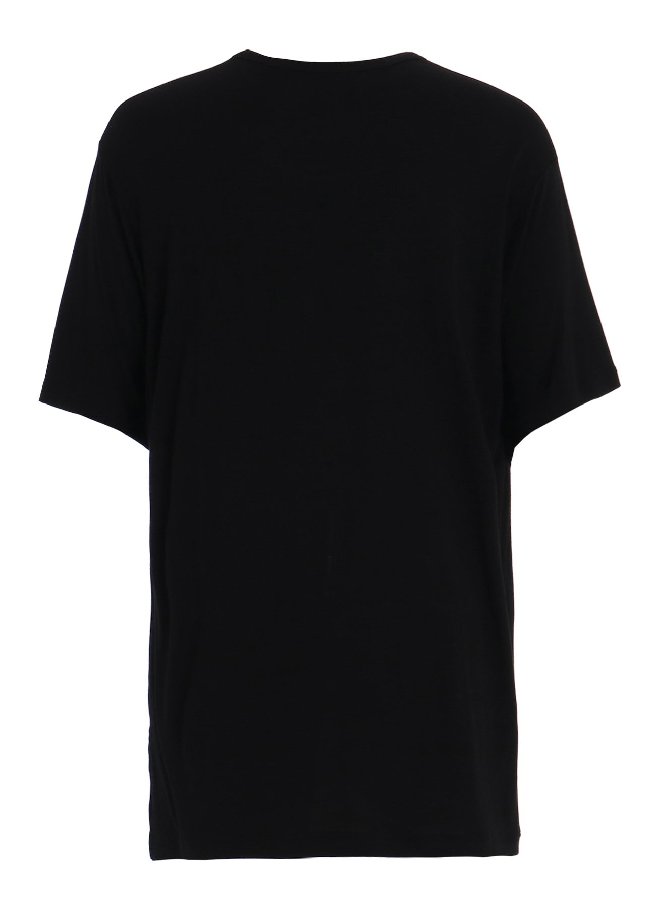 RAYON JERSEY SIDE SLITS T-SHIRT