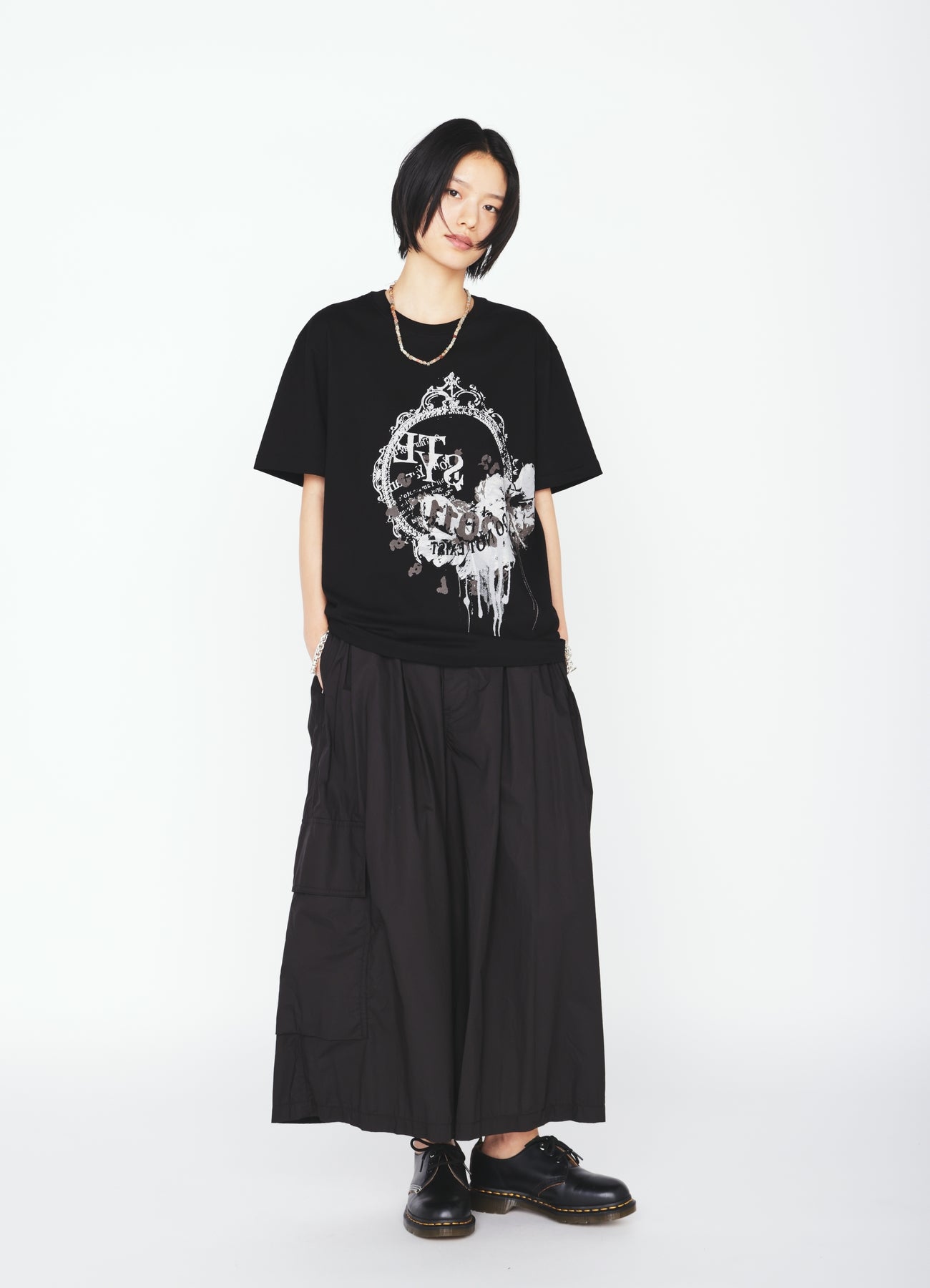 GRAPHIC T-SHIRT -MIRROR- – THE SHOP YOHJI YAMAMOTO