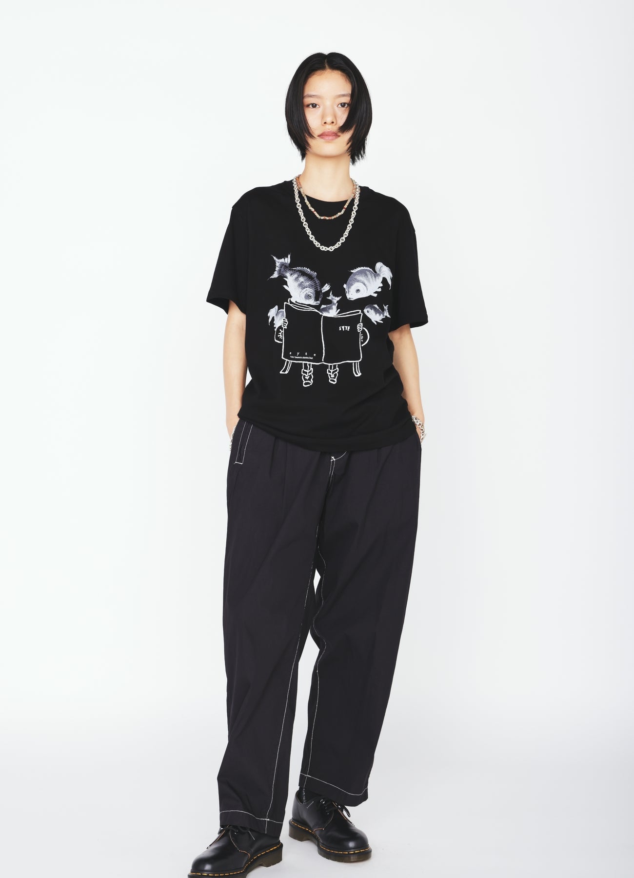 GRAPHIC T-SHIRT -GOLDFISH-
