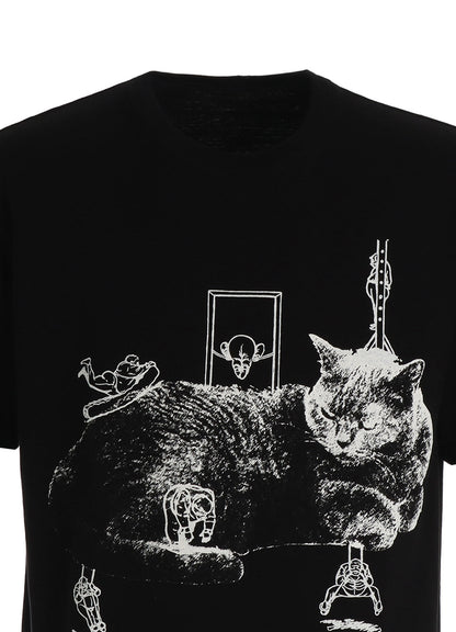GRAPHIC T-SHIRT -CAT AMUSEMENT PARK-
