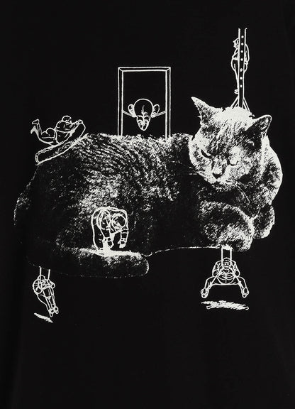 GRAPHIC T-SHIRT -CAT AMUSEMENT PARK-