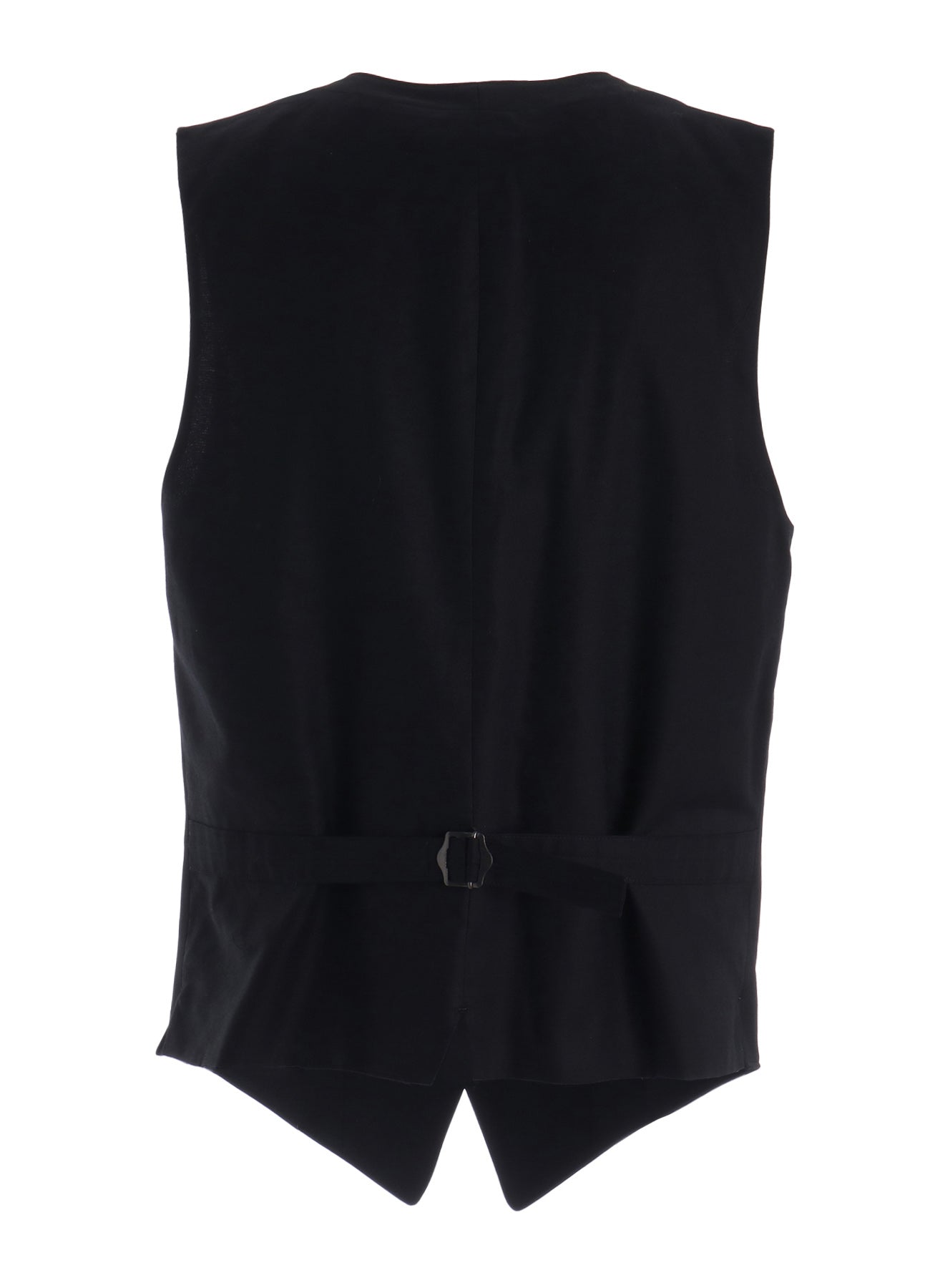 WASHER WOOL GABARDINE V NECK VEST