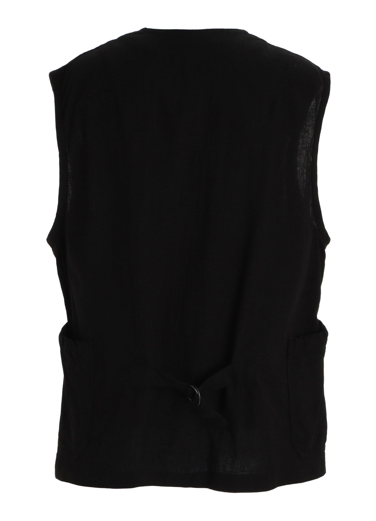 ヨリモクVintage Vest　アパルトモン Cotton-Linen Poplin GATHERED POCKET VEST – THE SHOP YOHJI YAMAMOTO