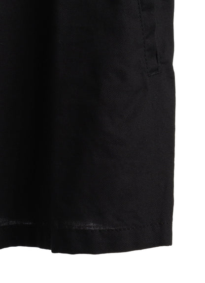 ORGANIC COTTON WASHER ZIP-UP BLOUSON WITH  SASHIKO EMBROIDERY