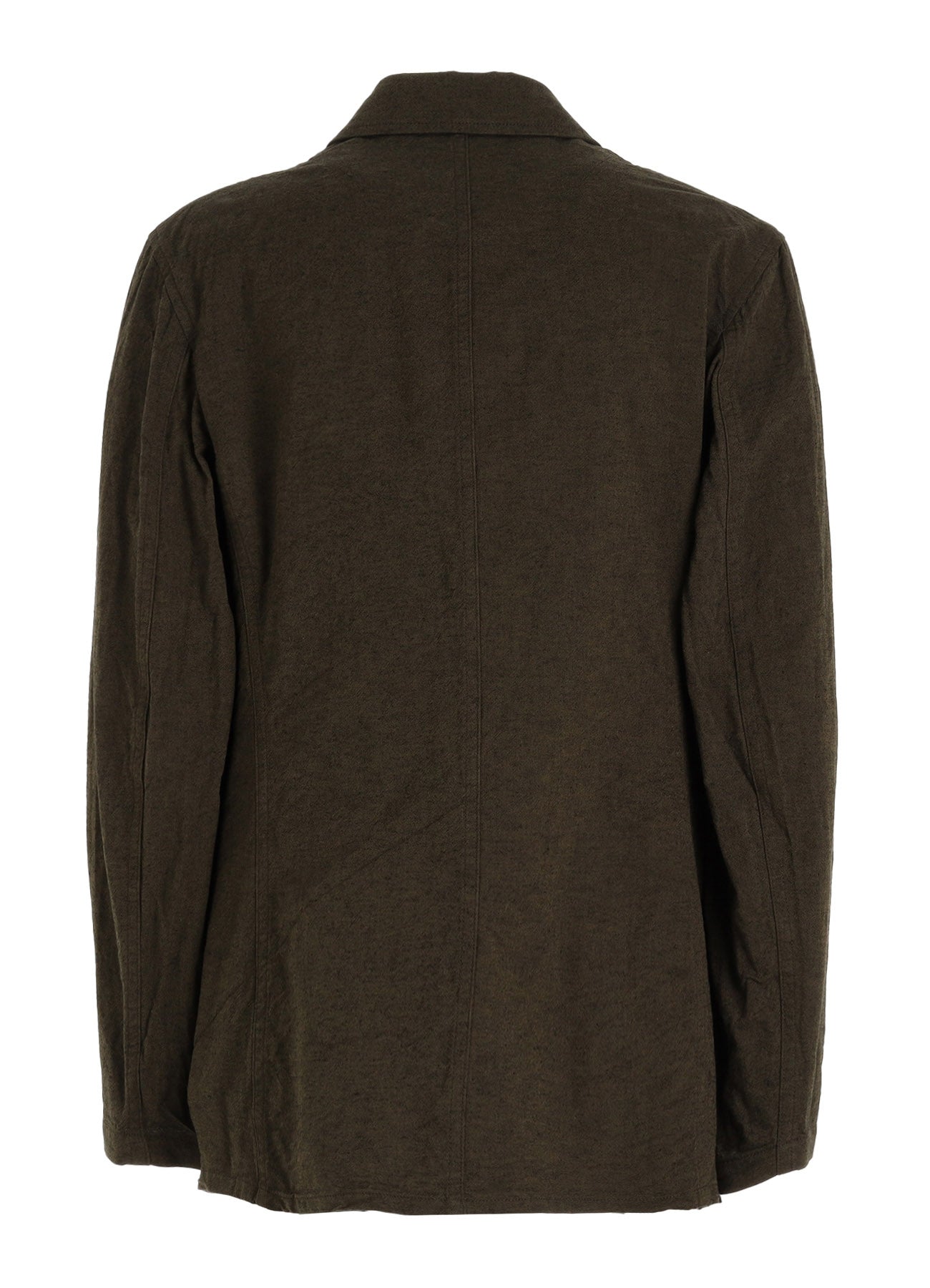 COTTON/LINEN CANVAS SOFRON ASYMMETRIC POCKET BLOUSON – THE SHOP