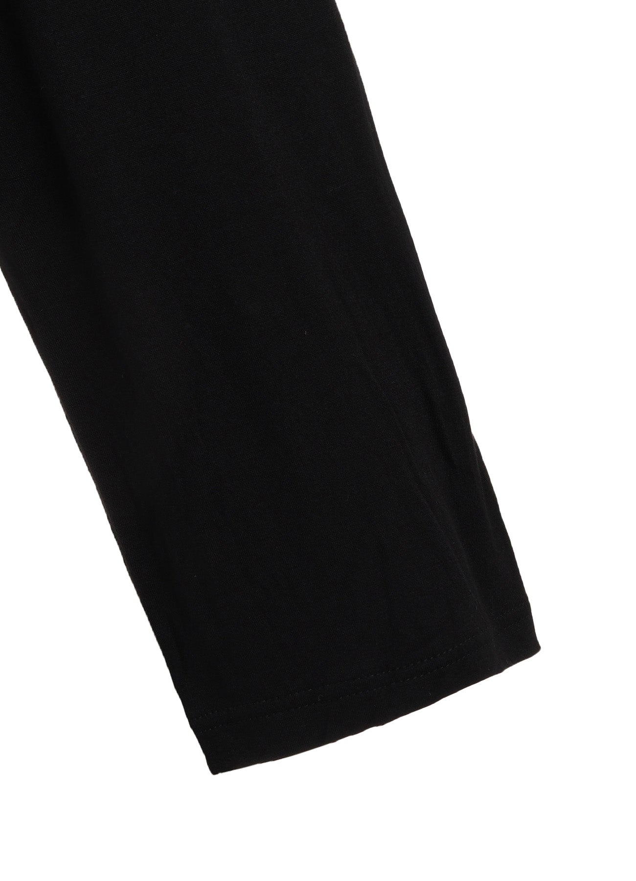 RAYON JERSEY COLLARLESS LONG JACKET