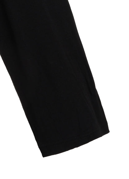 RAYON JERSEY COLLARLESS LONG JACKET