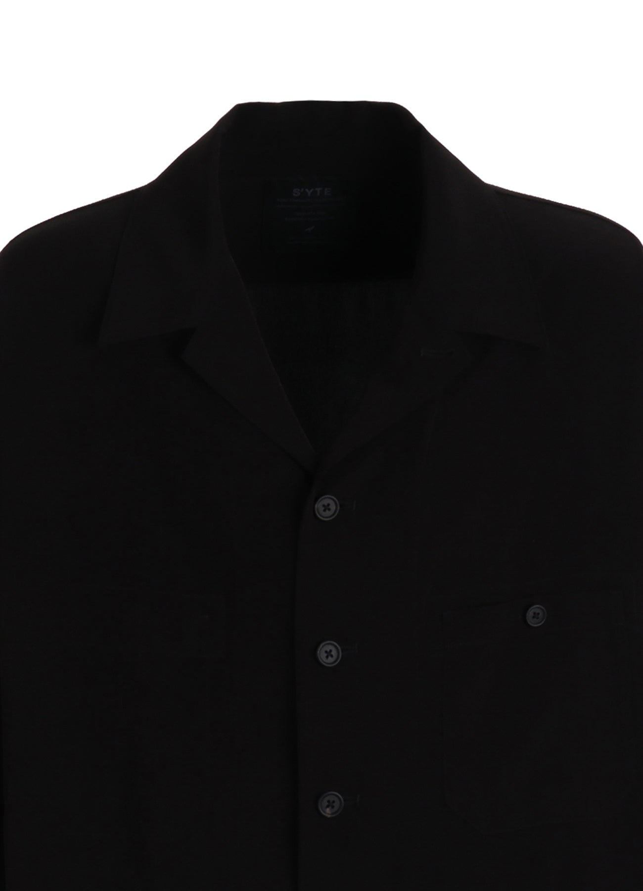 CREPE de CHINE LONG SHIRT BLOUSON – THE SHOP YOHJI YAMAMOTO
