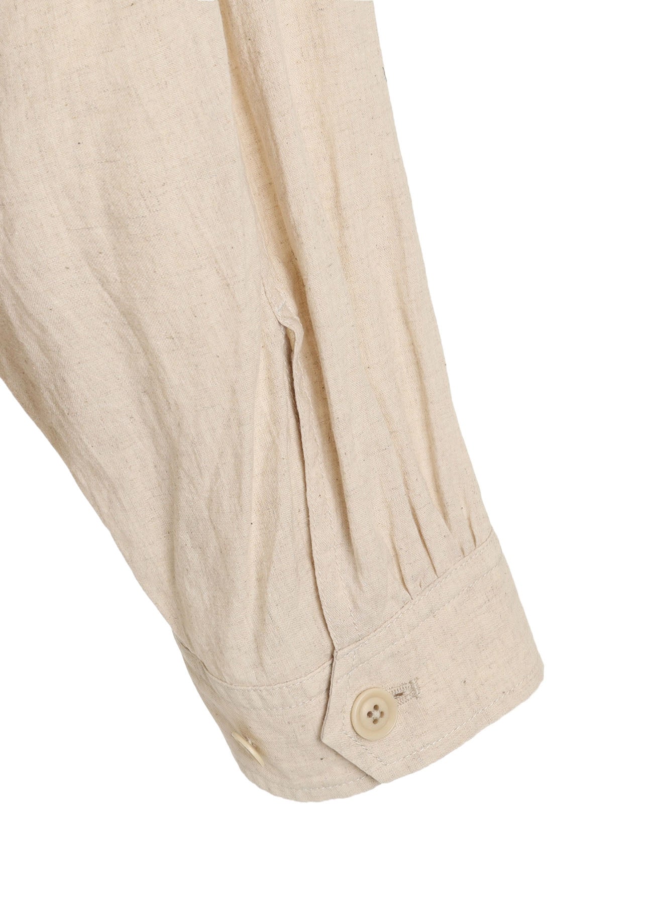 Cotton-Linen Poplin GATHERED POCKET BLOUSON