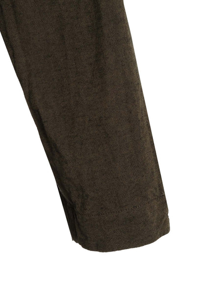 COTTON/LINEN CANVAS SOFRON OVERSIZED LONG SHIRT BLOUSON WITH WORK DETAIL