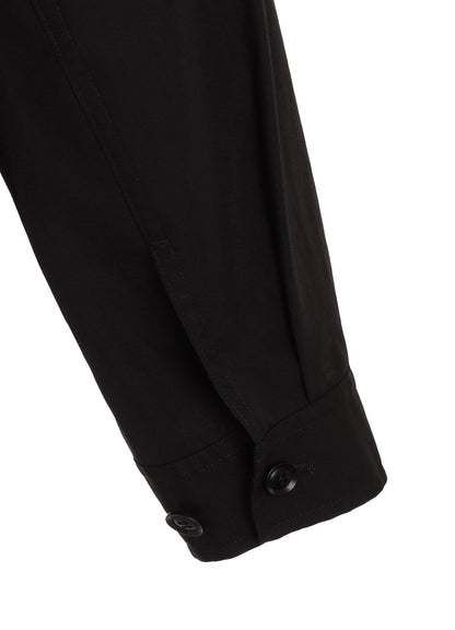 100/2 COTTON BROAD ZIP-UP BLOUSON