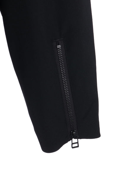 WASHER WOOL GABARDINE ZIP-UP BLOUSON
