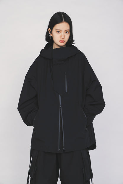 WATERPROOF TECH FABRIC MOUNTAIN PARKA