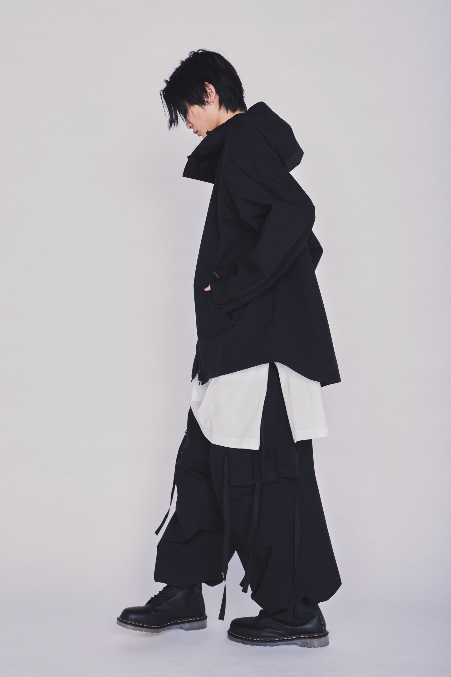 WATERPROOF TECH FABRIC MOUNTAIN PARKA