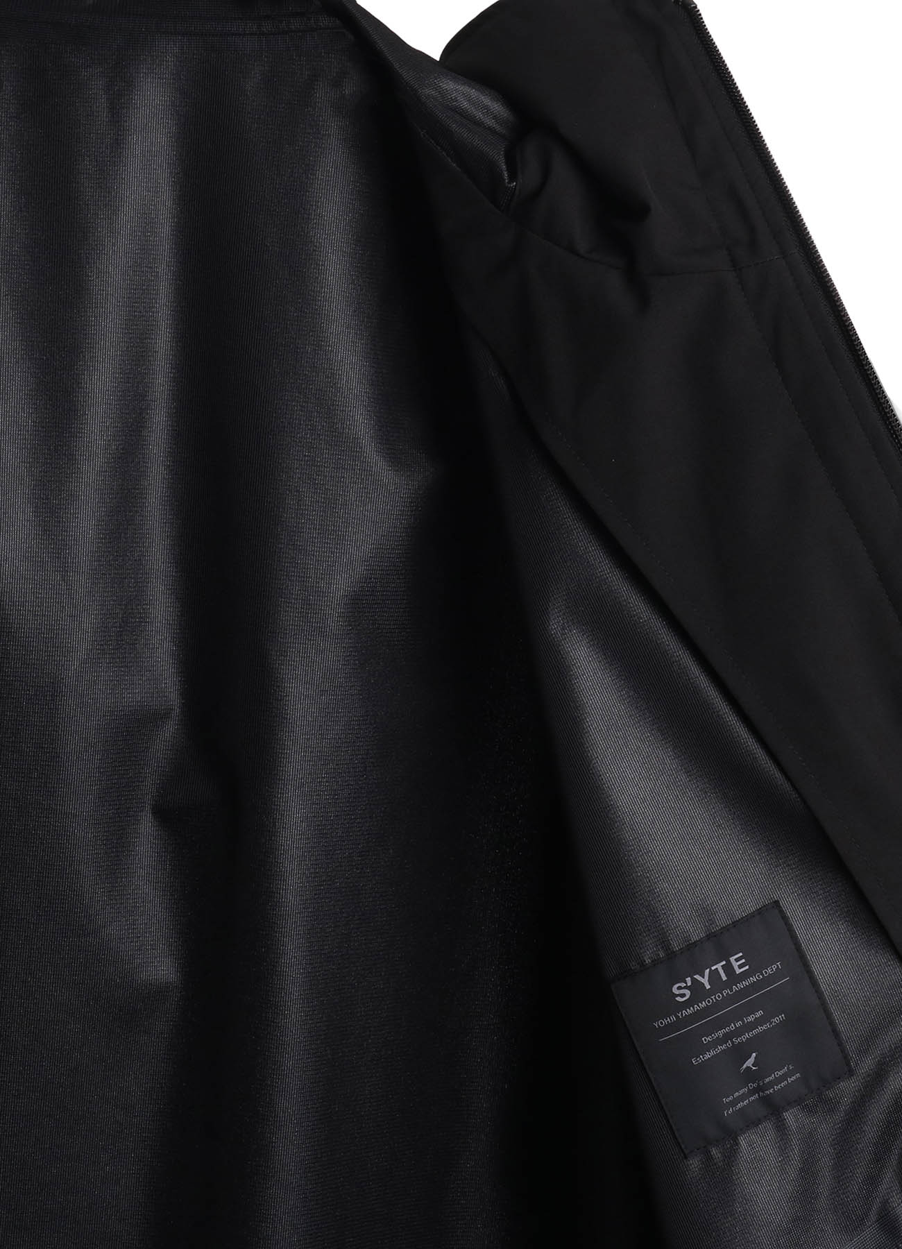 WATERPROOF TECH FABRIC MOUNTAIN PARKA – THE SHOP YOHJI YAMAMOTO