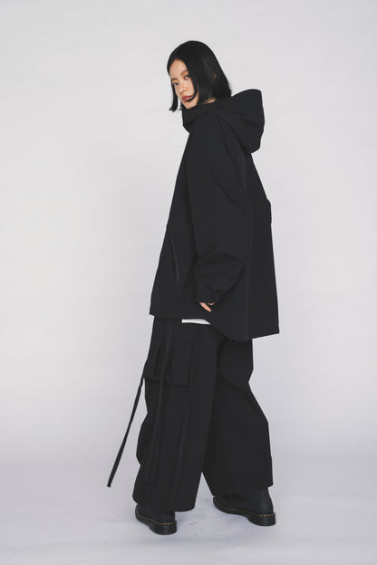 WATERPROOF TECH FABRIC MOUNTAIN PARKA