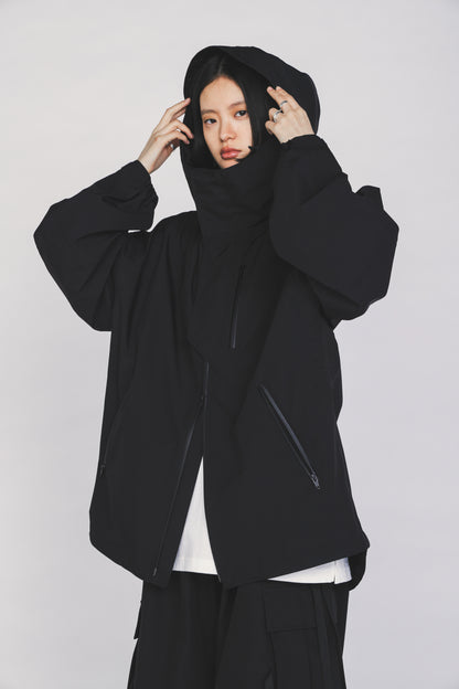 WATERPROOF TECH FABRIC MOUNTAIN PARKA