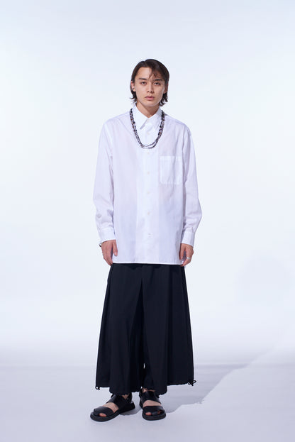 COTTON BROAD LOOSE-FIT REGULAR COLLAR SHIRT