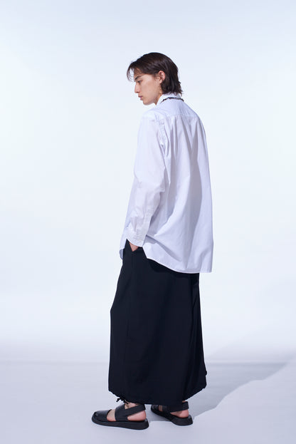 COTTON BROAD LOOSE-FIT REGULAR COLLAR SHIRT