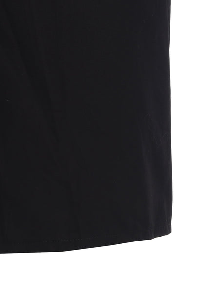 COTTON BROAD STAND COLLAR ZIPPER SHIRT
