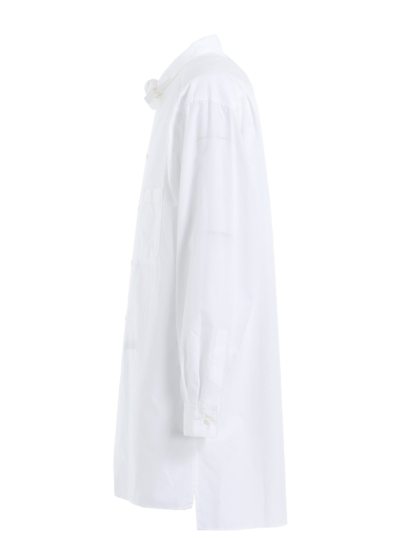 COTTON BROAD RIBBON COLLAR SHIRT – THE SHOP YOHJI YAMAMOTO