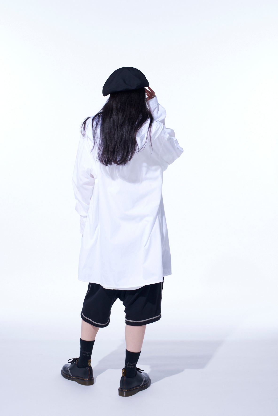 COTTON BROAD HOODED SHIRT