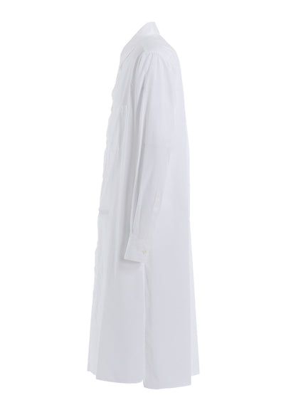 COTTON BROAD REGULAR COLLAR LONG SHIRT