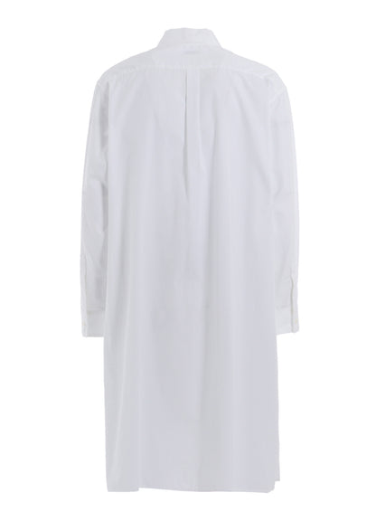 COTTON BROAD REGULAR COLLAR LONG SHIRT