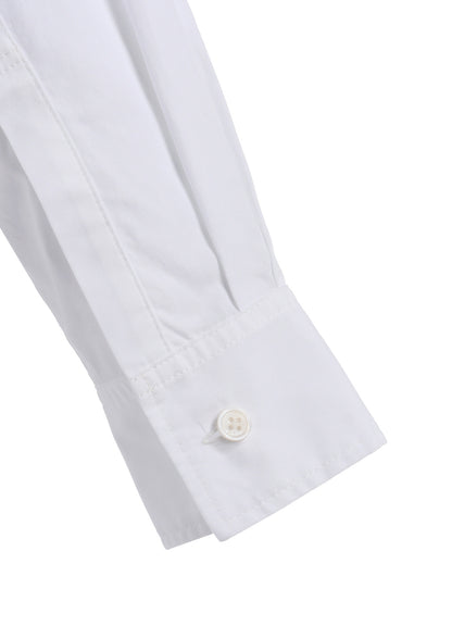 COTTON BROAD REGULAR COLLAR LONG SHIRT