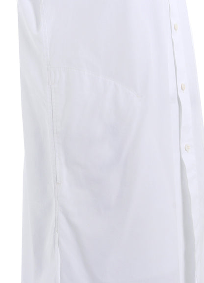 COTTON BROAD REGULAR COLLAR LONG SHIRT